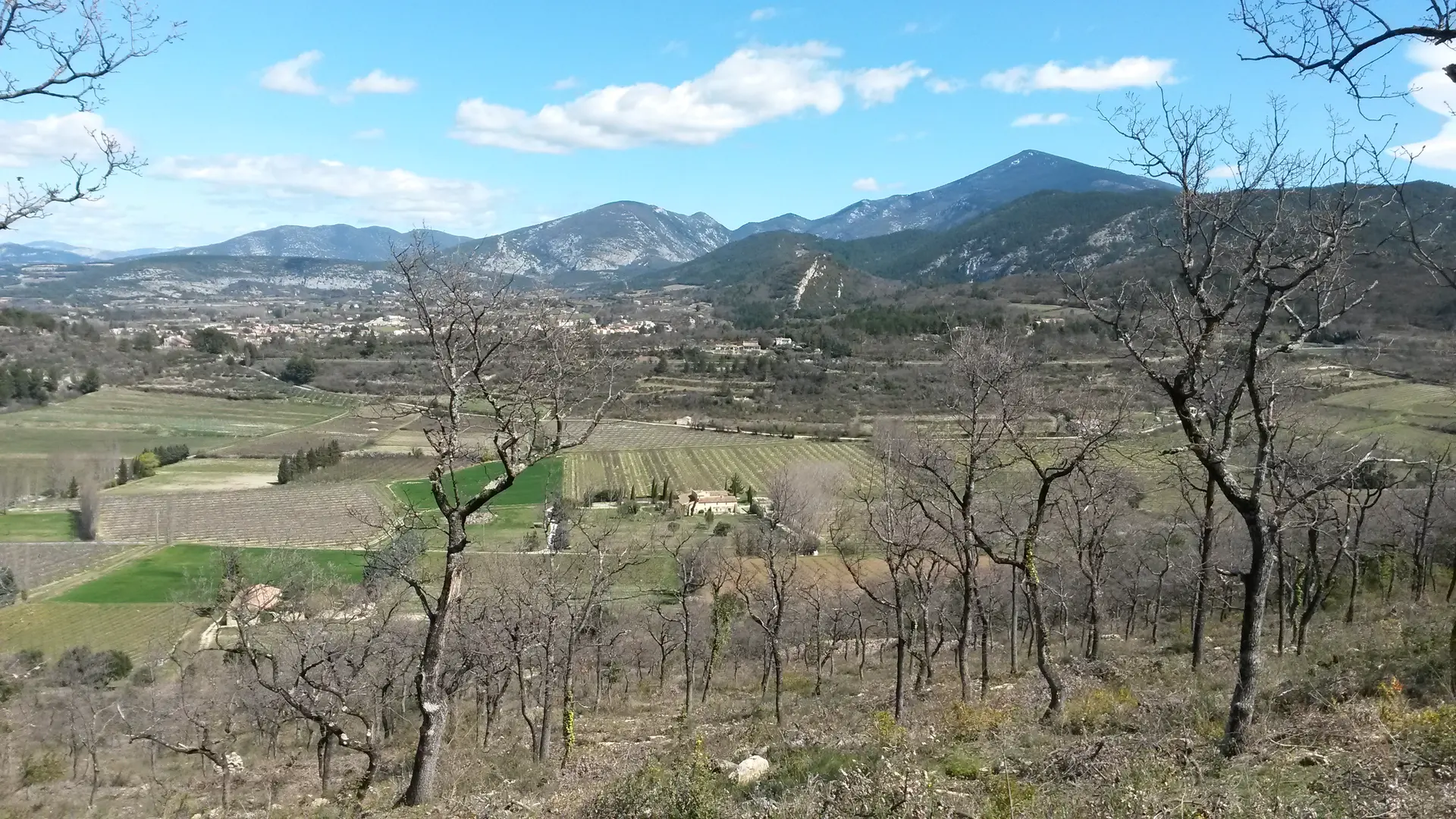 Vue sur le territoire