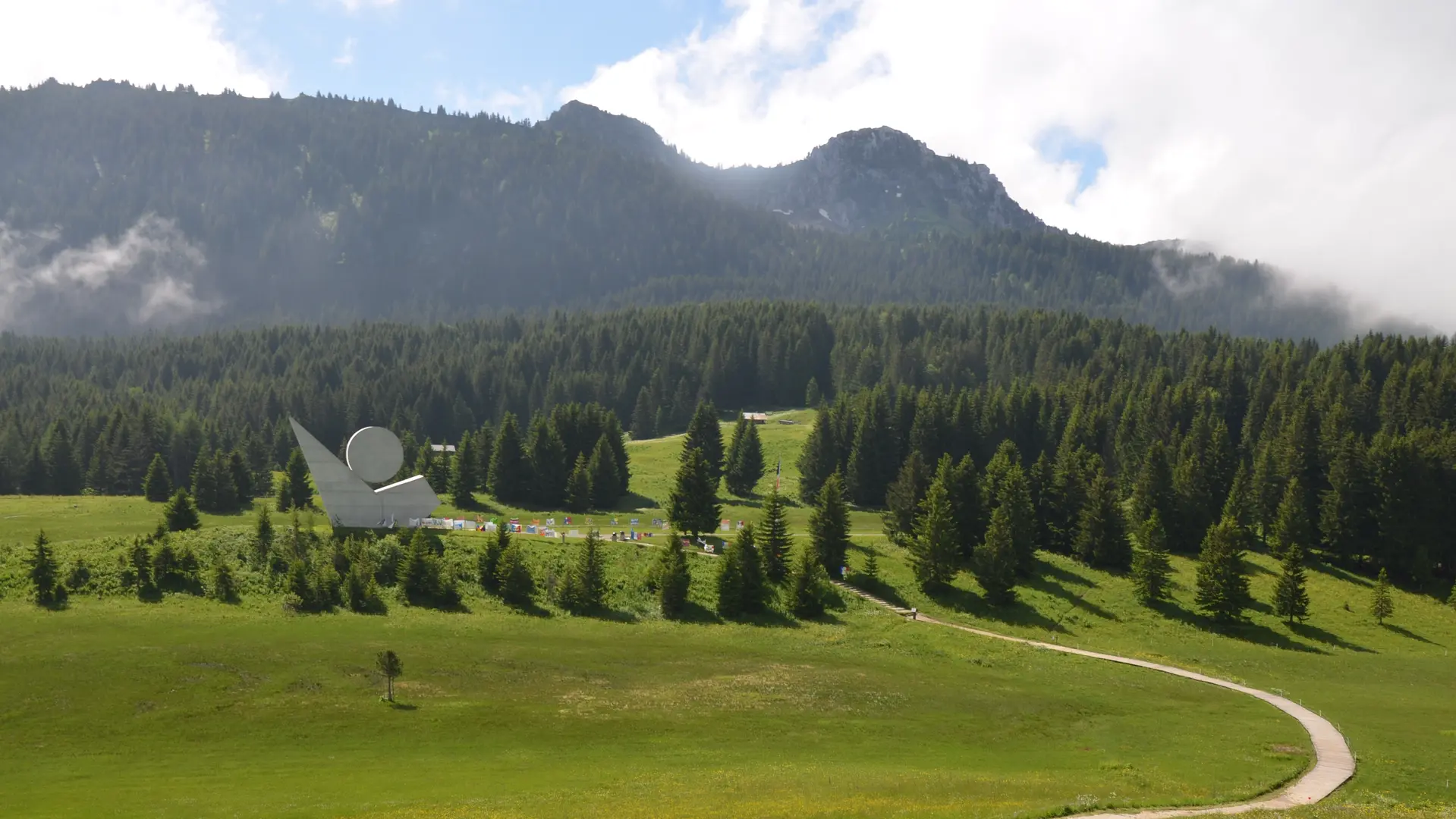 Parcours expert : Traversée du plateau des Glières_La Giettaz