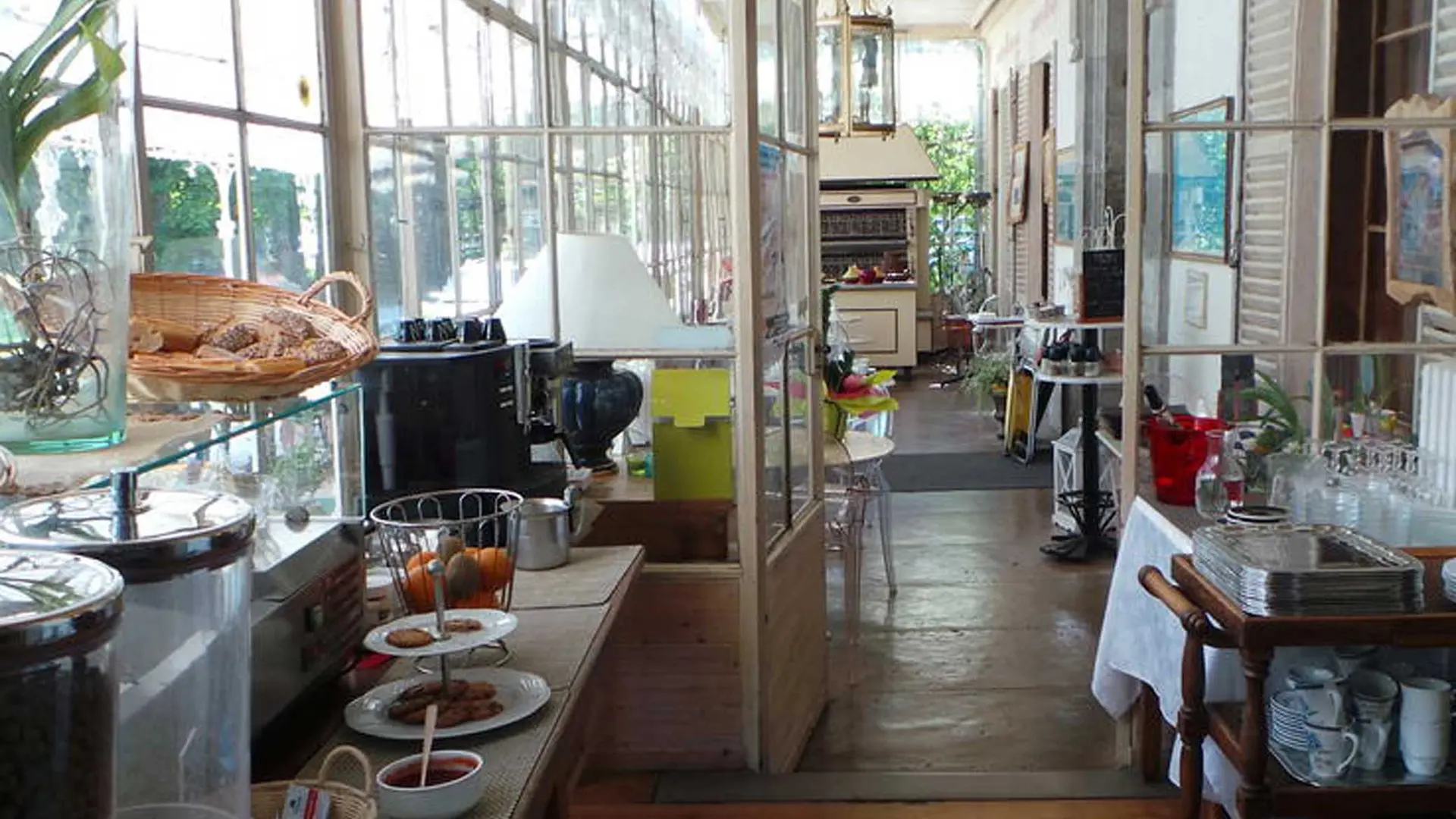 Espace petit déjeuner