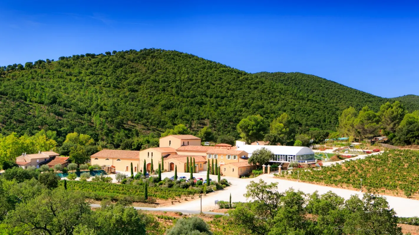 Vue d'ensemble Château Pas du Cerf