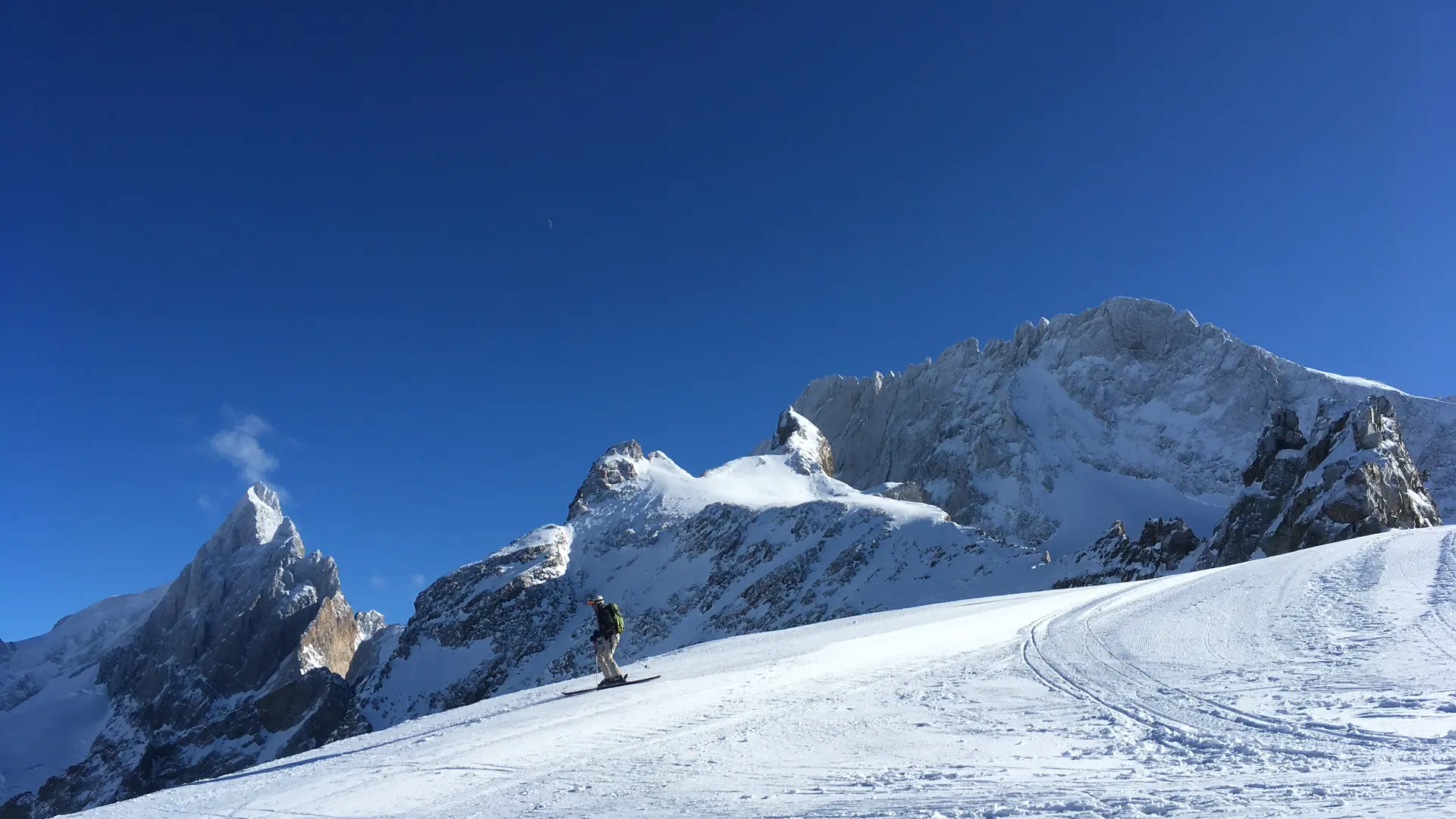 Ski au pied de la Meije - La Grave