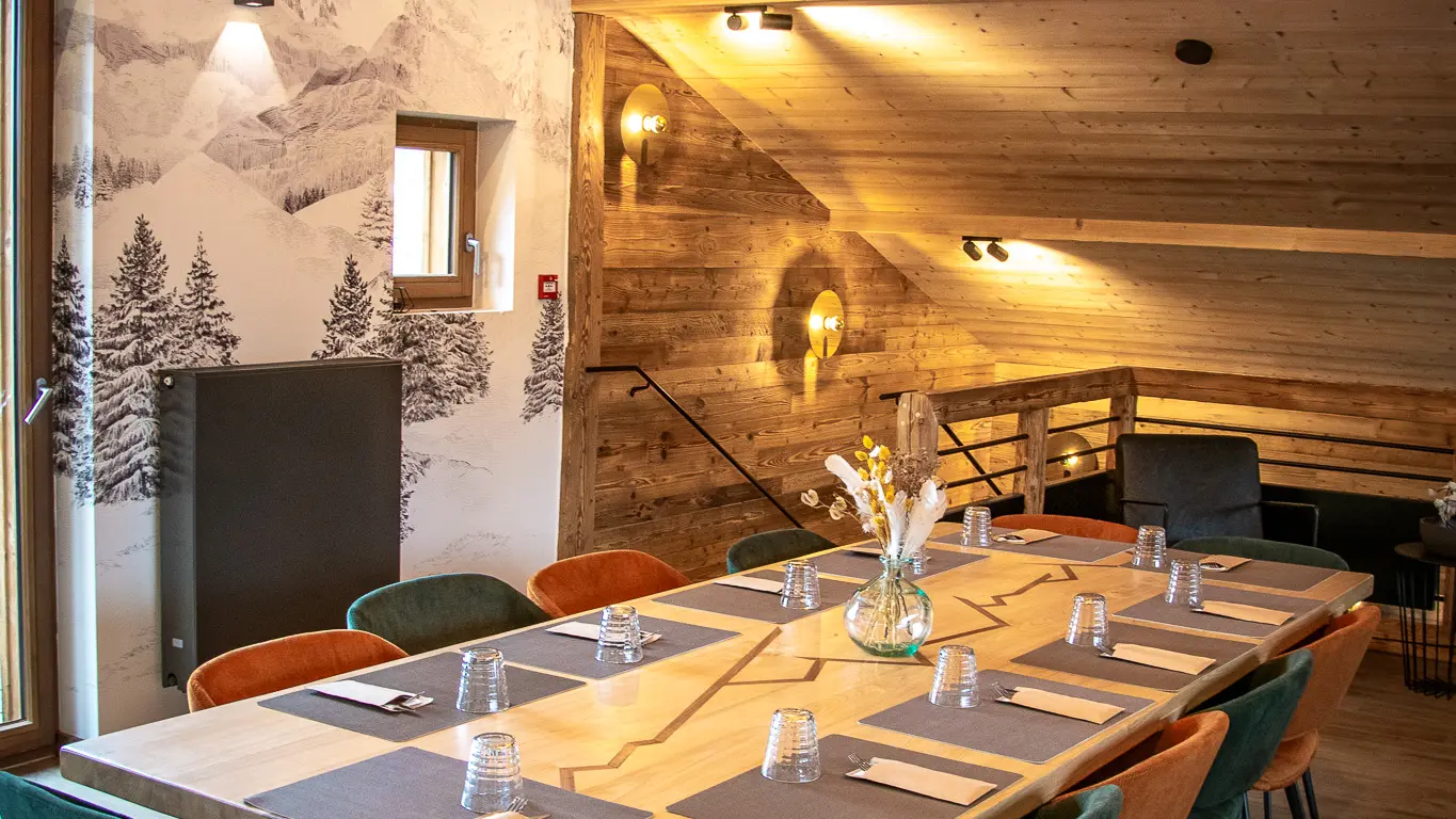 Restaurant Biche aux Contamines Montjoie