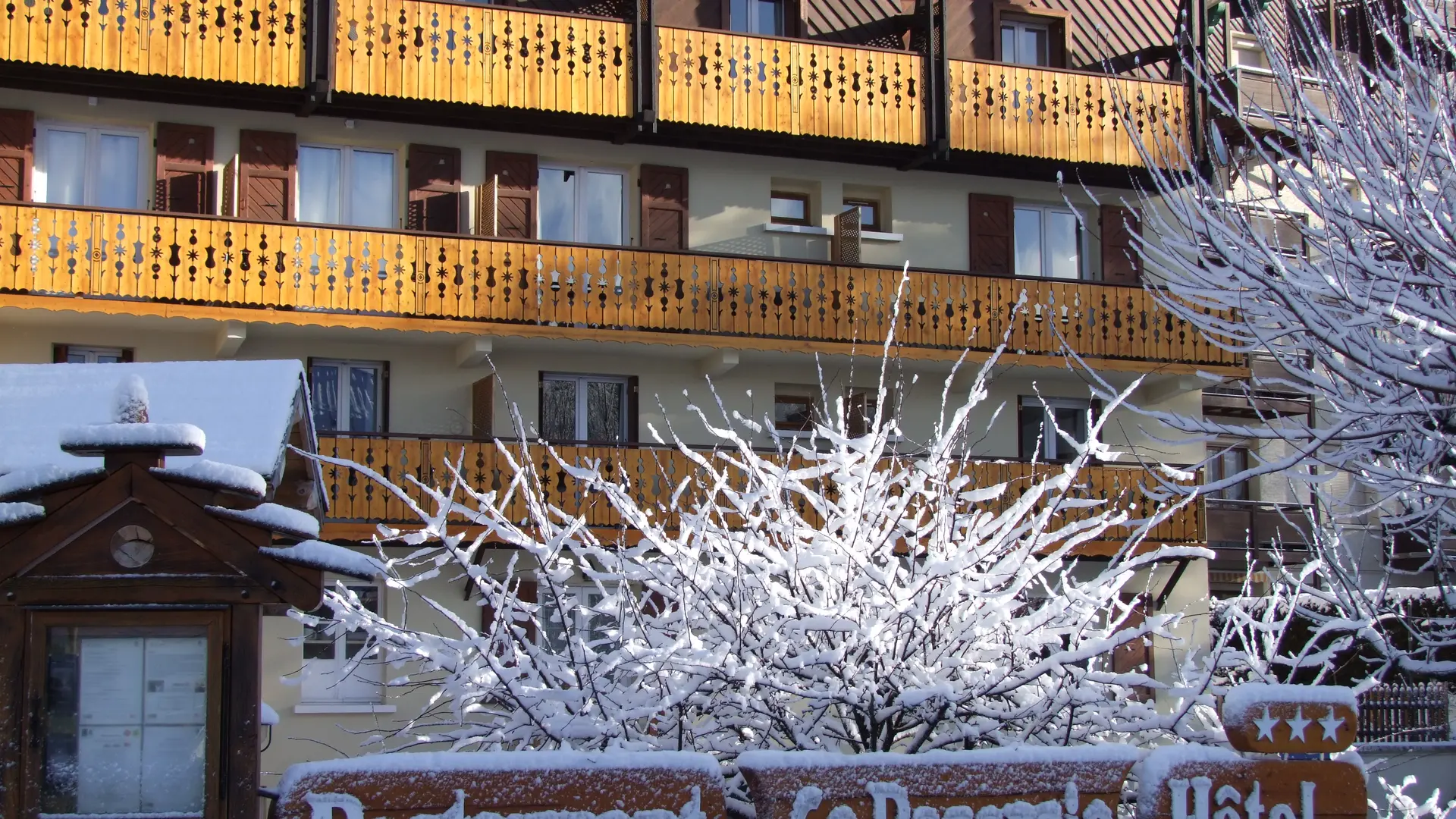 La Roseraie en hiver
