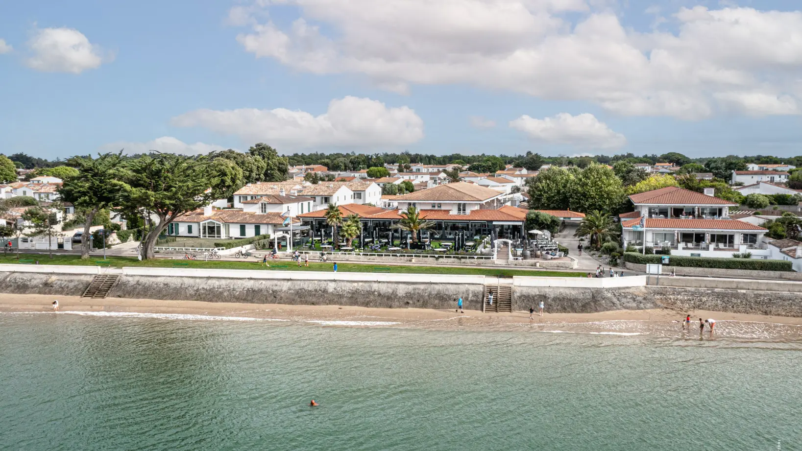Vue du HR – Hôtel & Spa Marin face à la mer