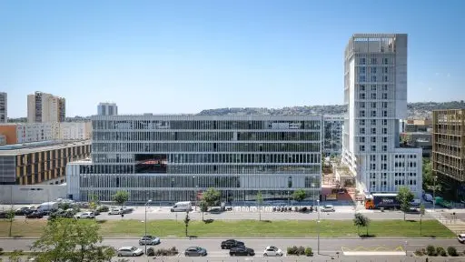 La vue du Campus depuis Simone Veil
