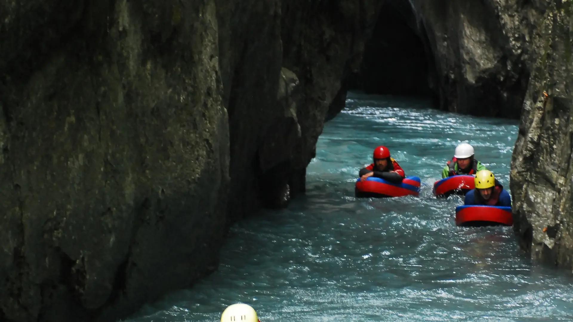 Hydrospeed sortie des Gorges des Tines