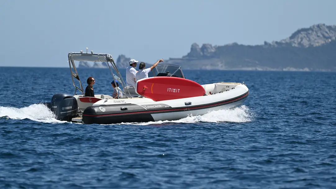 Cap vers la côte de Giens et Porquerolles