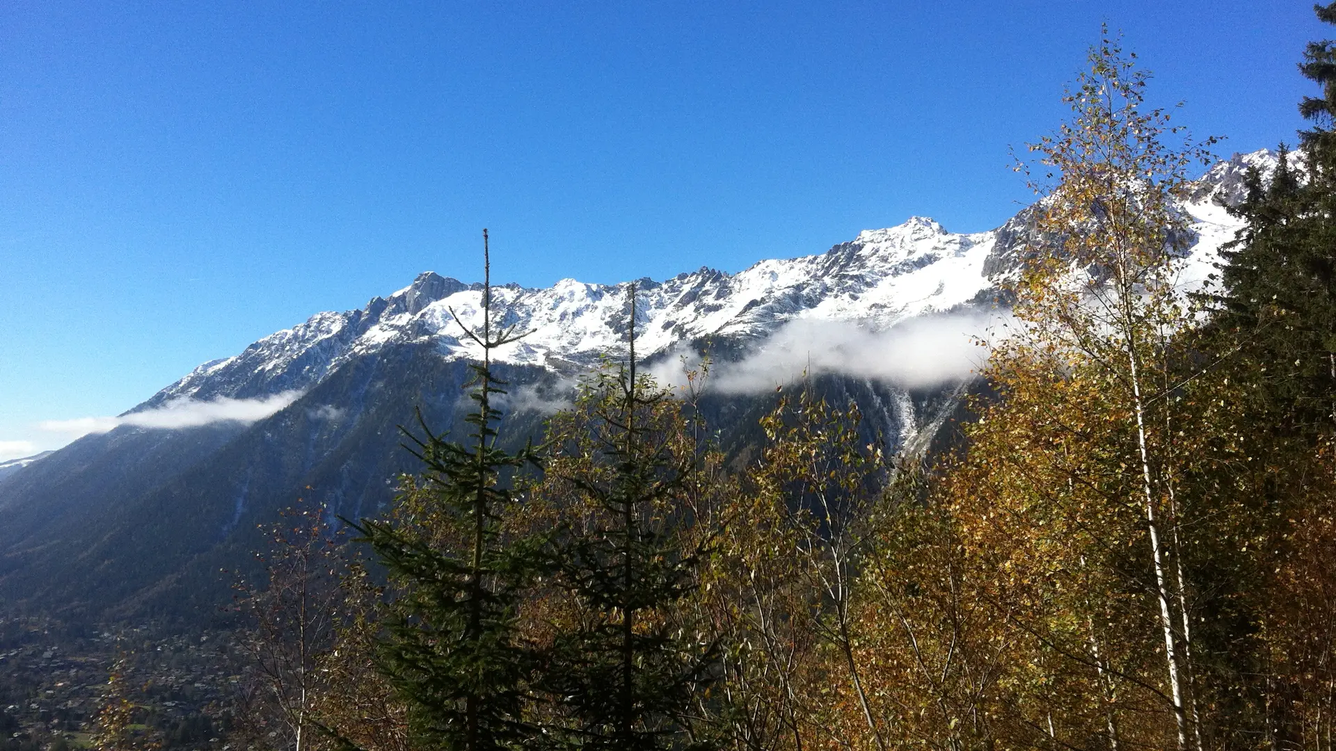 Petit Balcon Nord - vue sur les Aiguilles Rouges