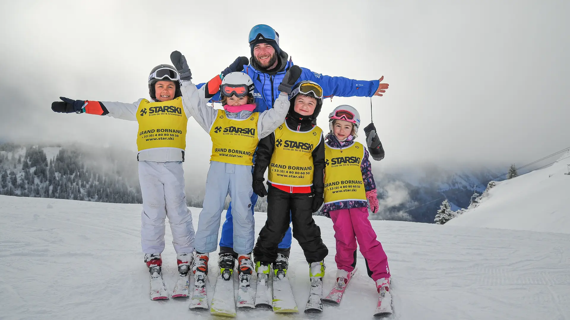 Cours de ski en petit groupe avec Starski
