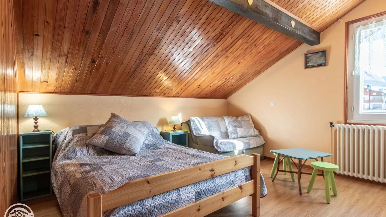 Chambre 1 avec coin séjour