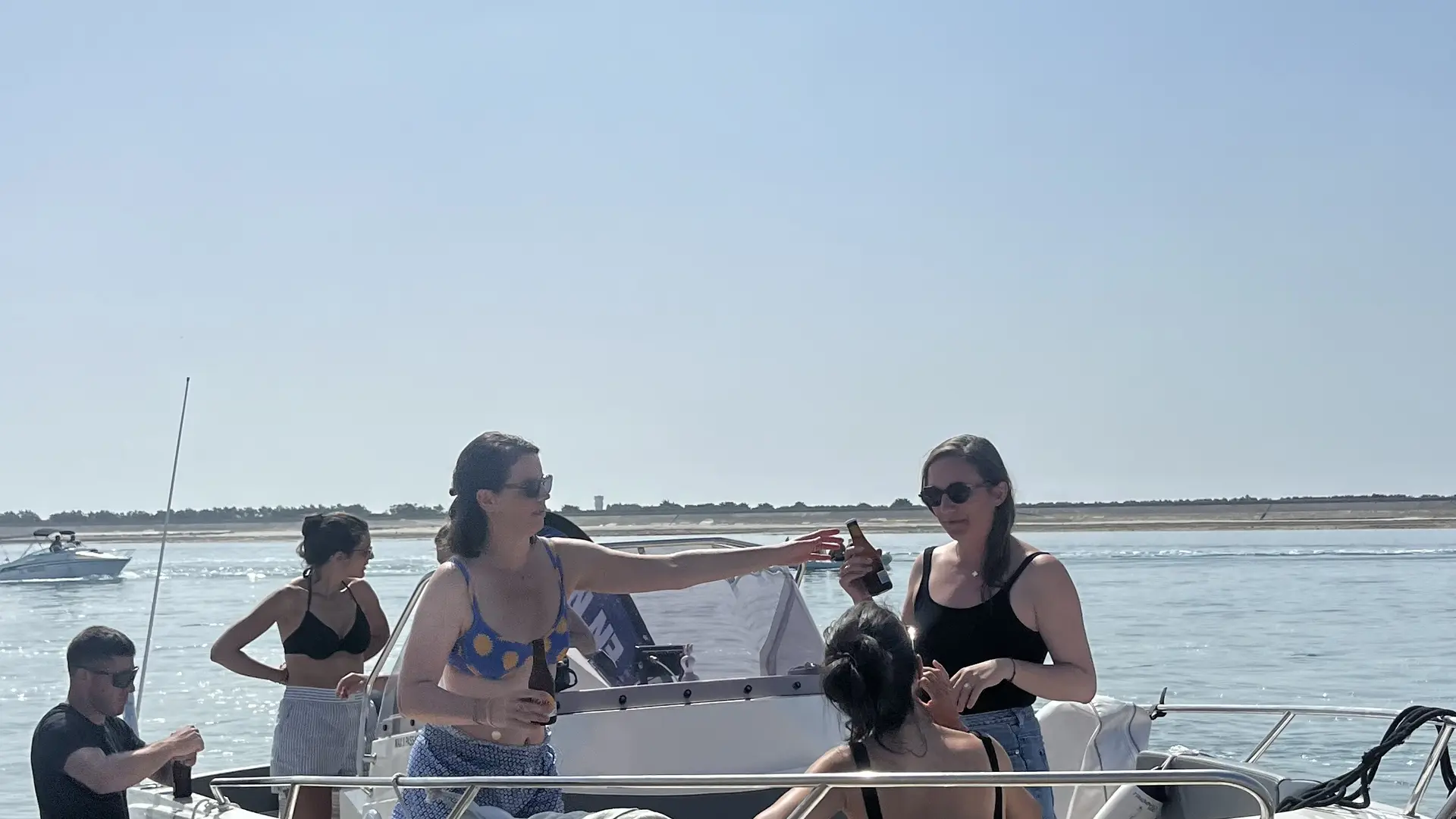 Balade en mer au banc du Bûcheron