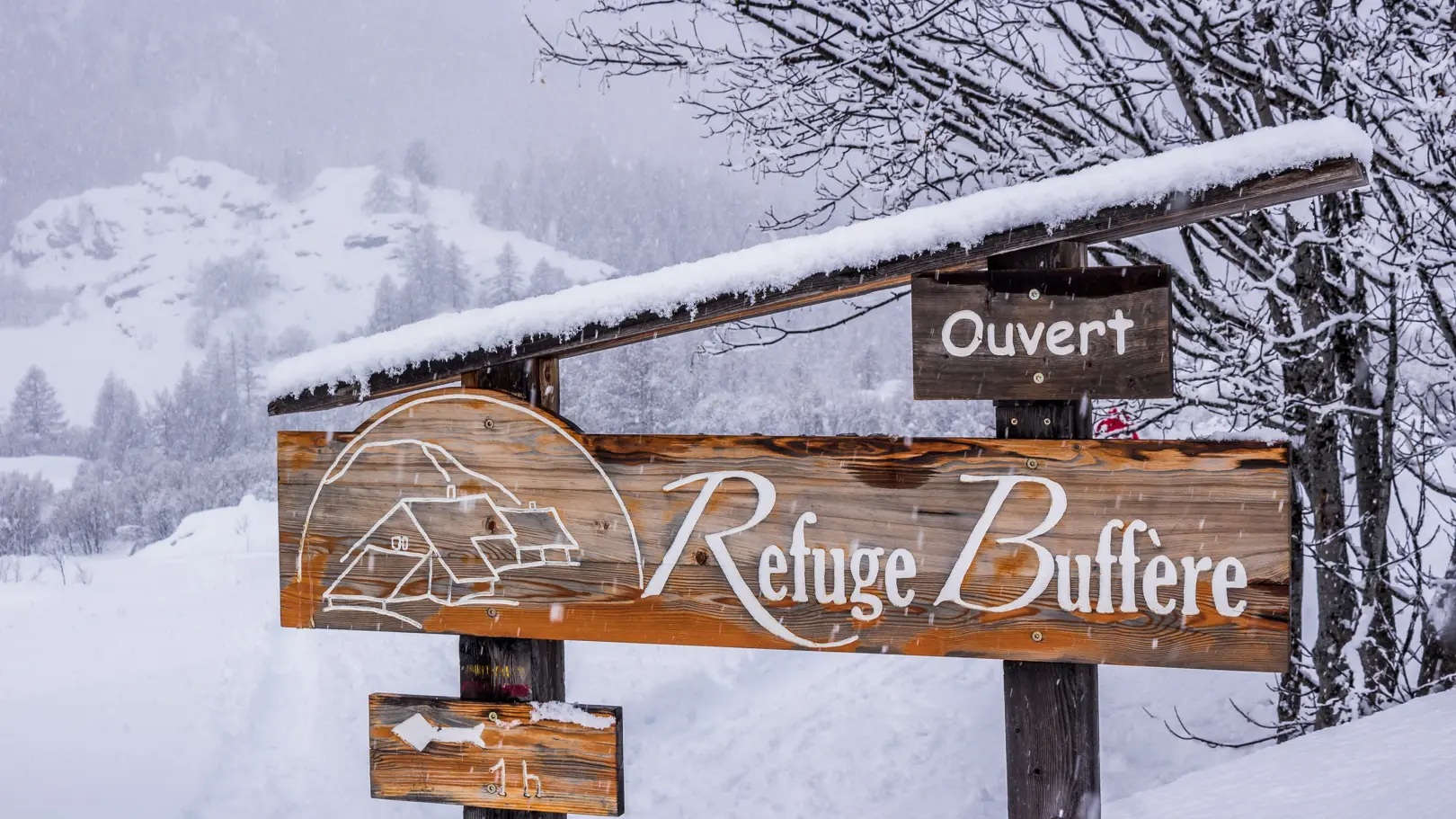 Refuge Buffère hiver