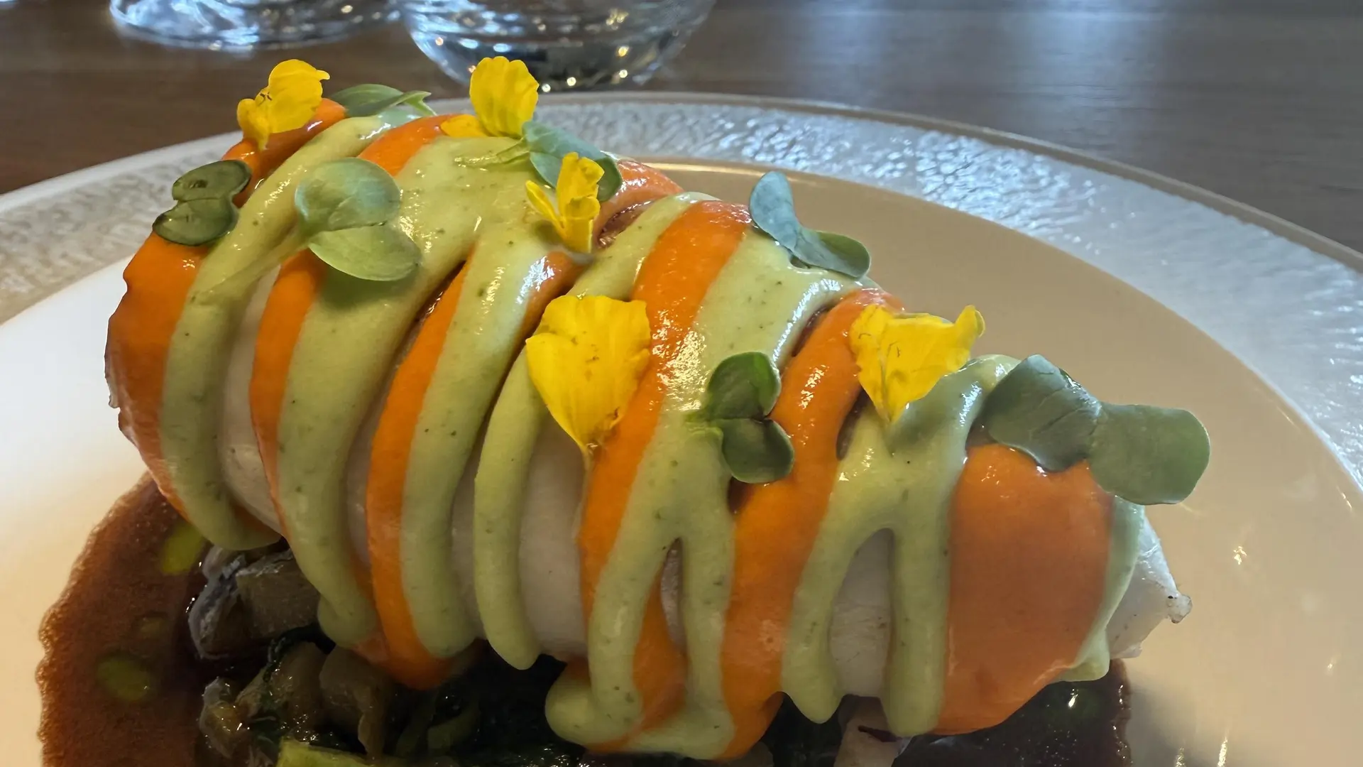 Plat restaurant LaFlora Mougins