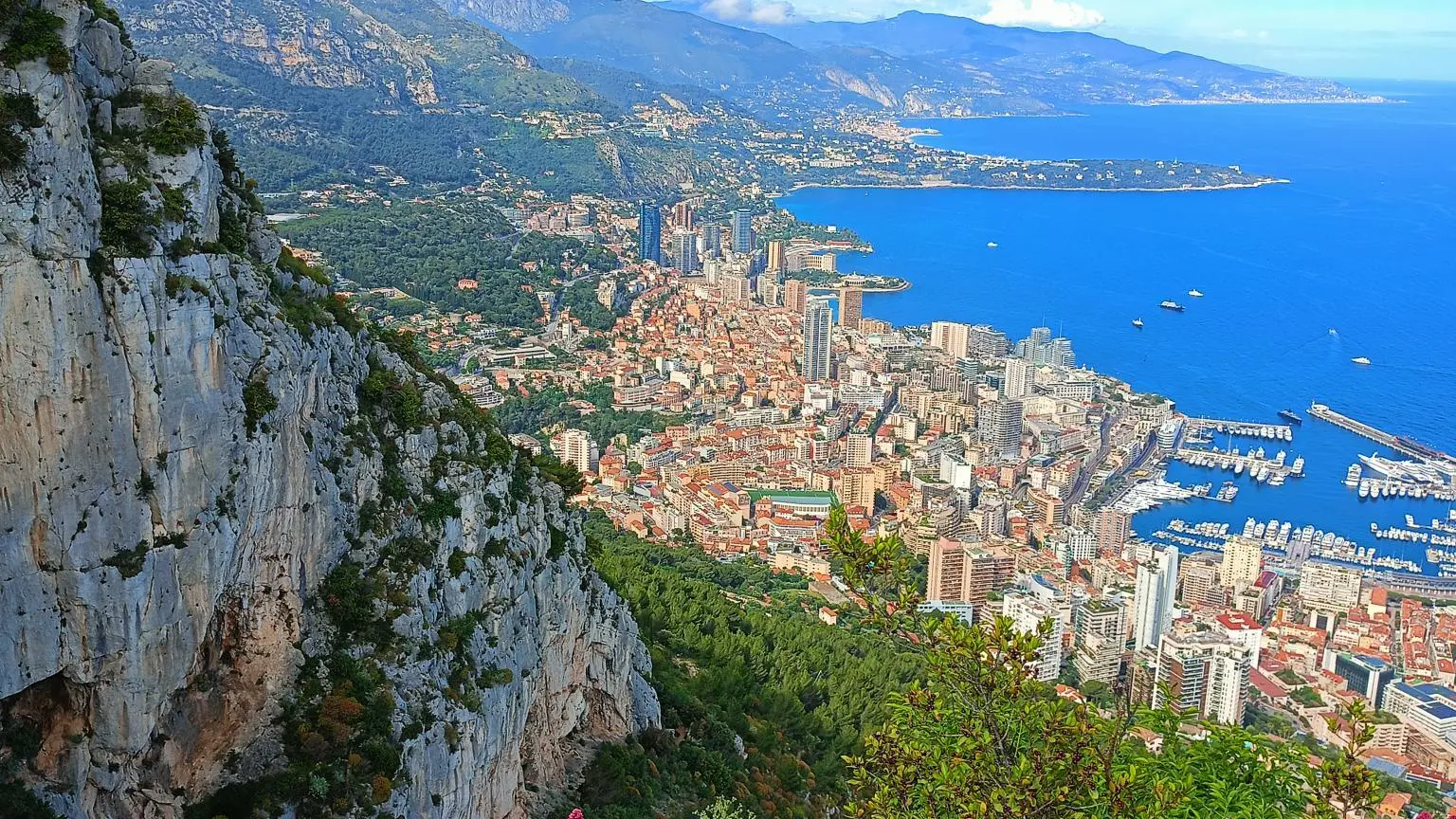 Vue sur Monaco