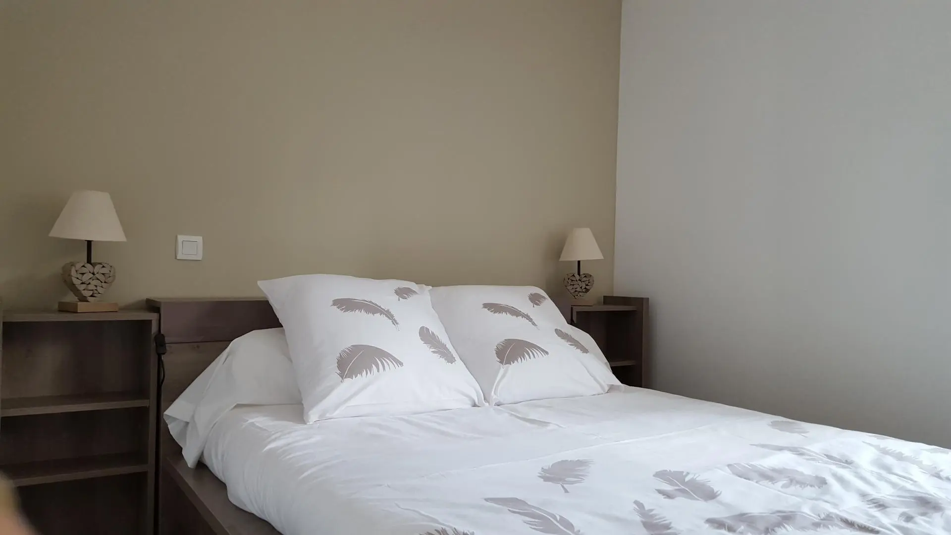 La chambre parentale.