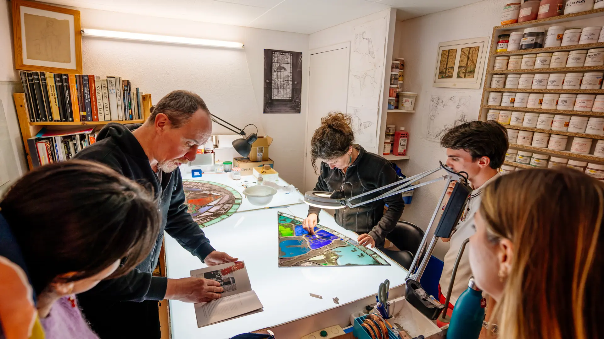 Atelier Terre de Verre - Restauration de vitrauxAdeline et Anthony