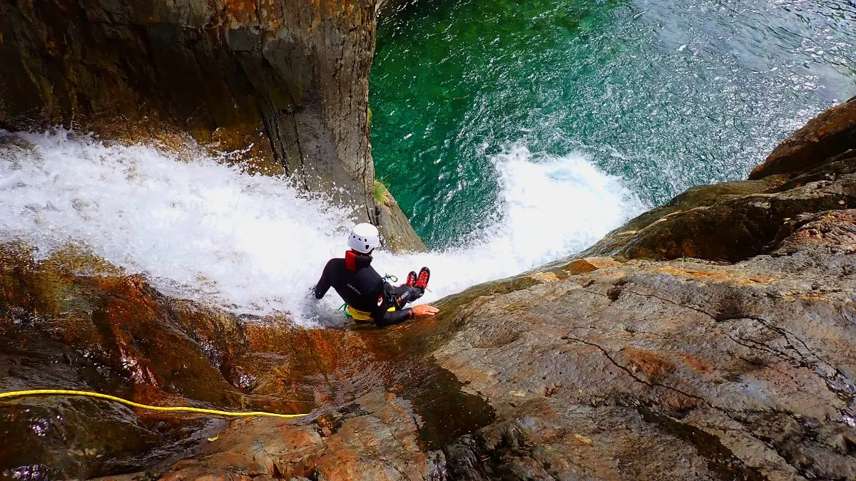 descente toboggan canyoning