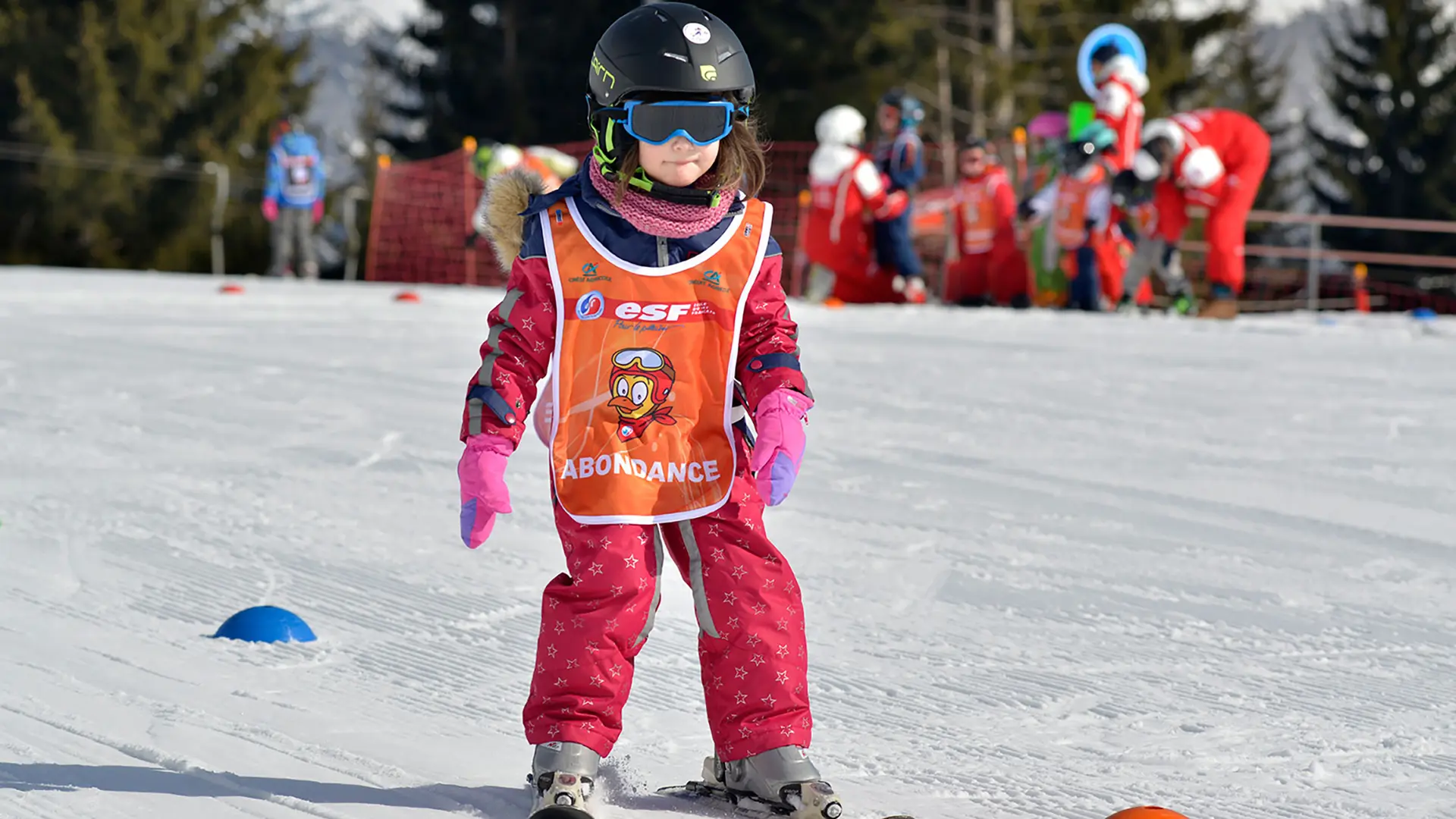 Avec l'Ecole du Ski Français d'Abondance