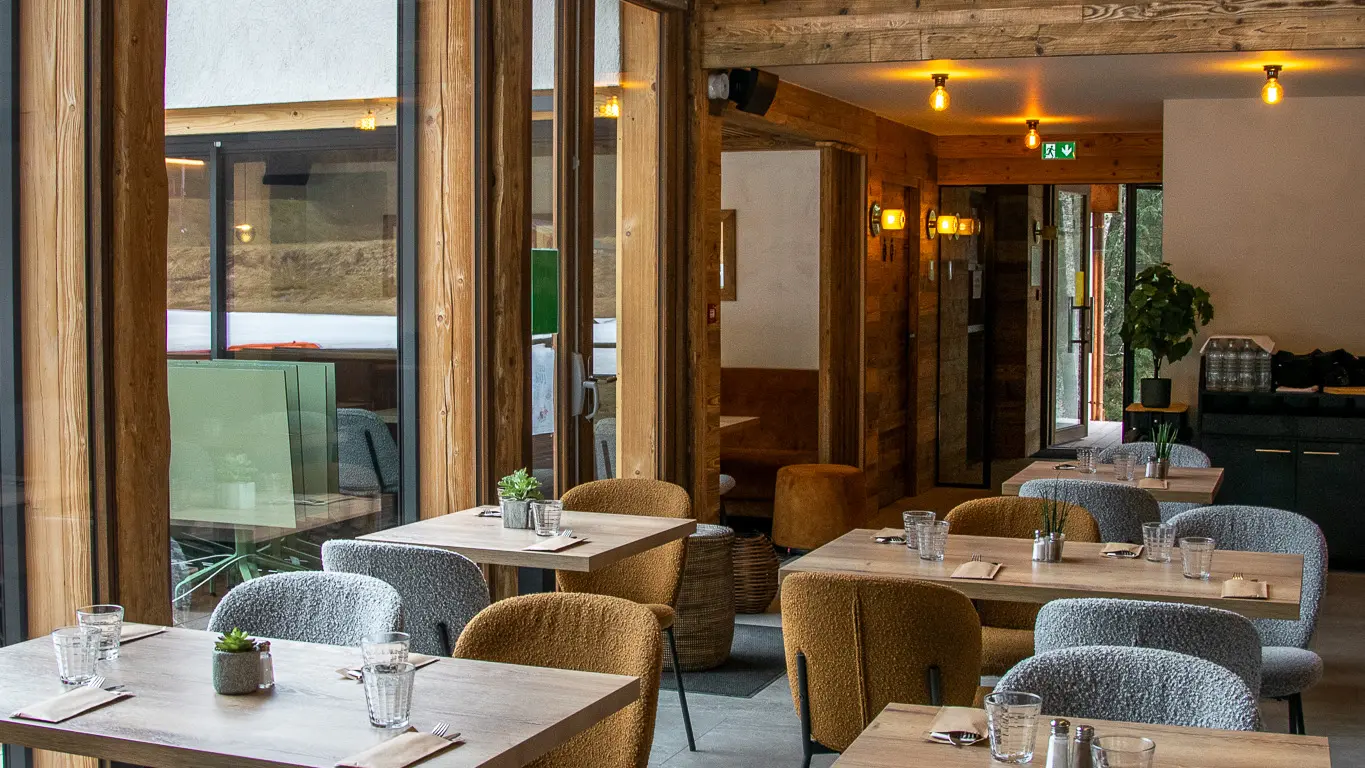Restaurant Biche aux Contamines Montjoie