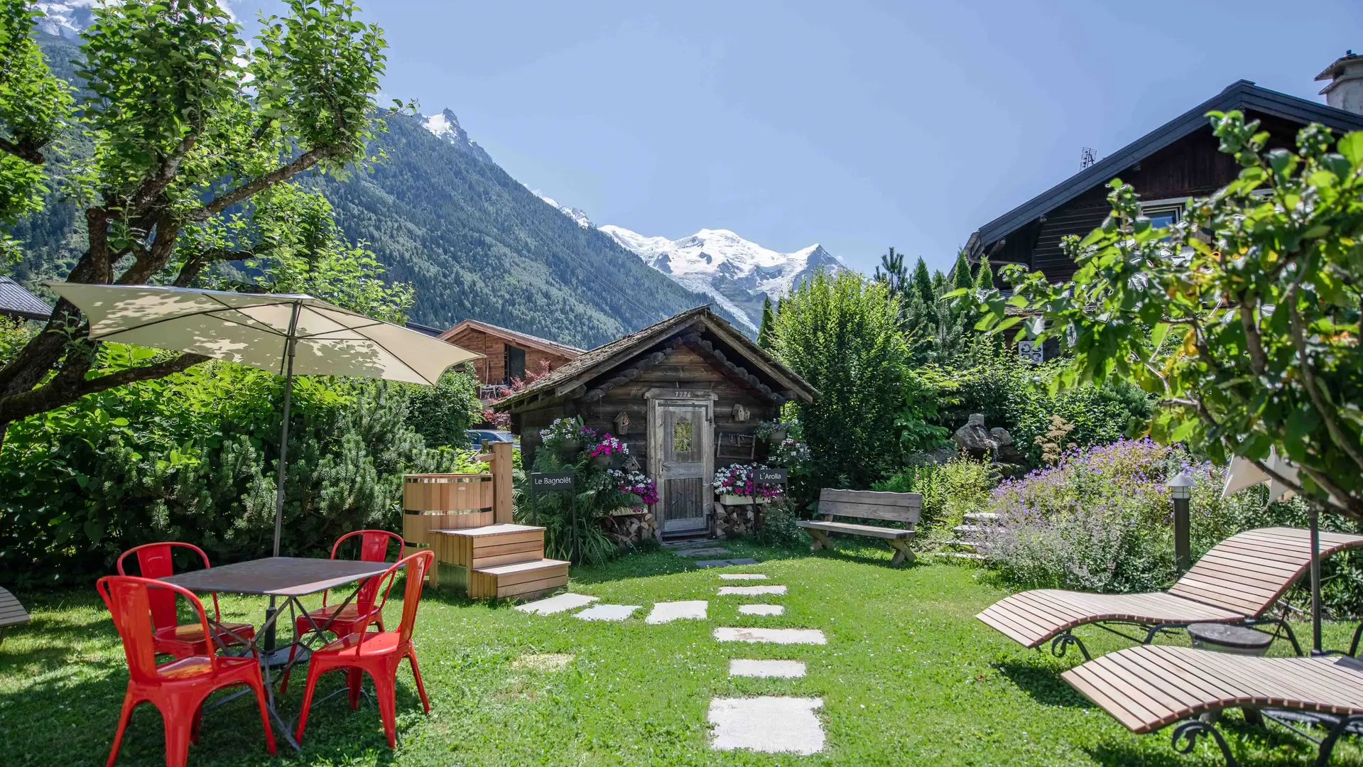 JARDIN ET SPA