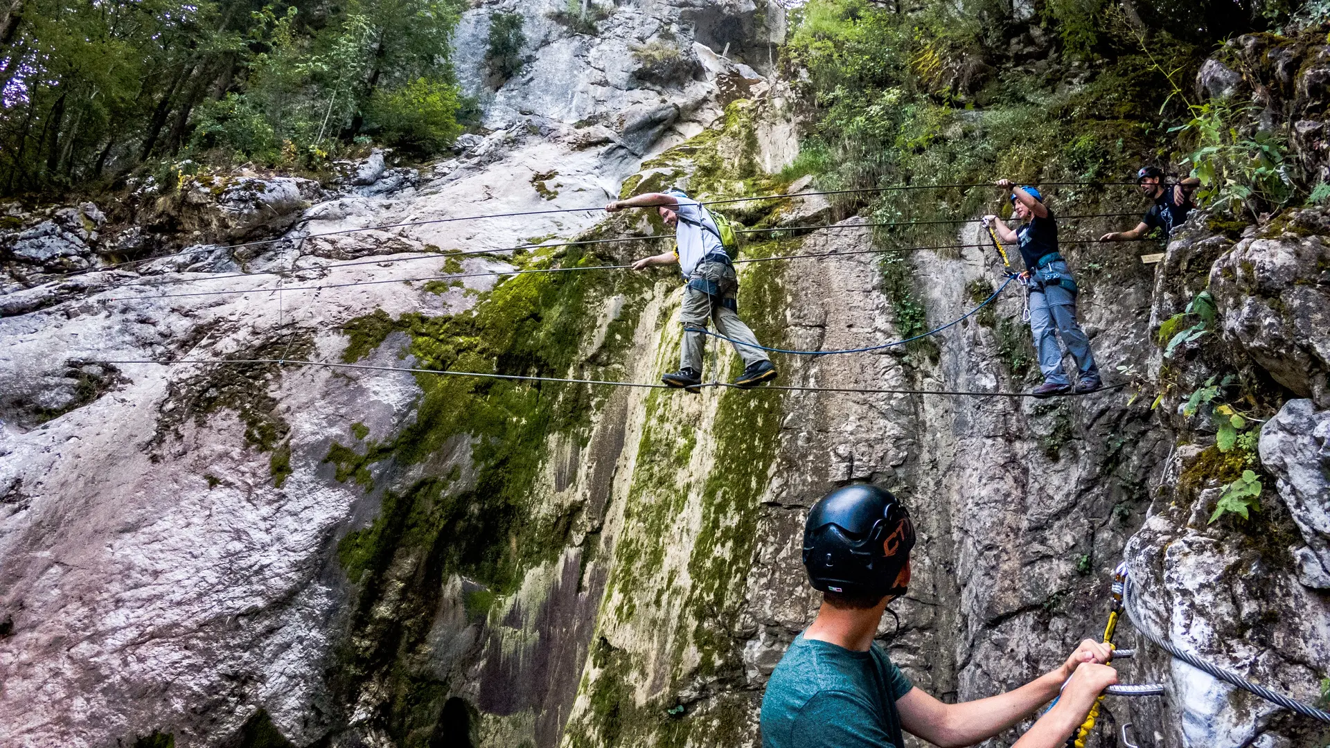 Via ferrata Cascade des Nants