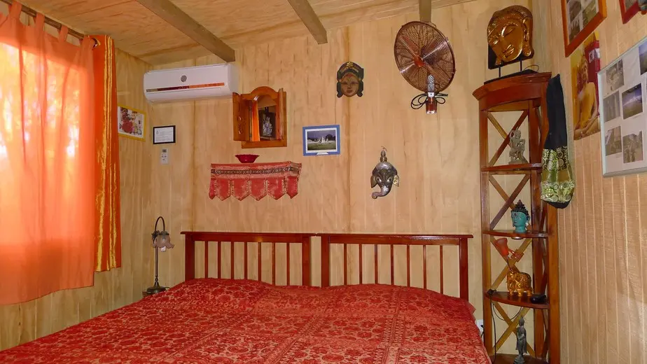 Chambre du chalet orient - Gîte Tour du Monde