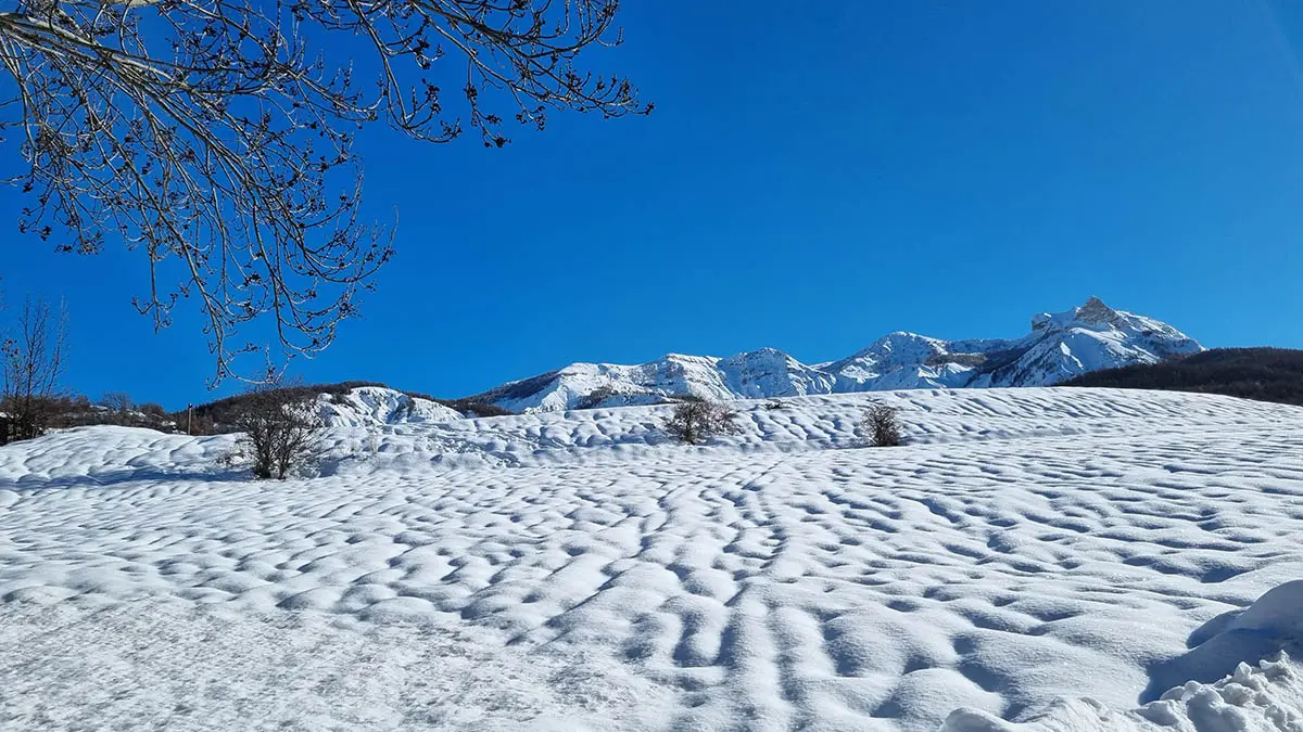 Parcours raquettes de Vacheresse