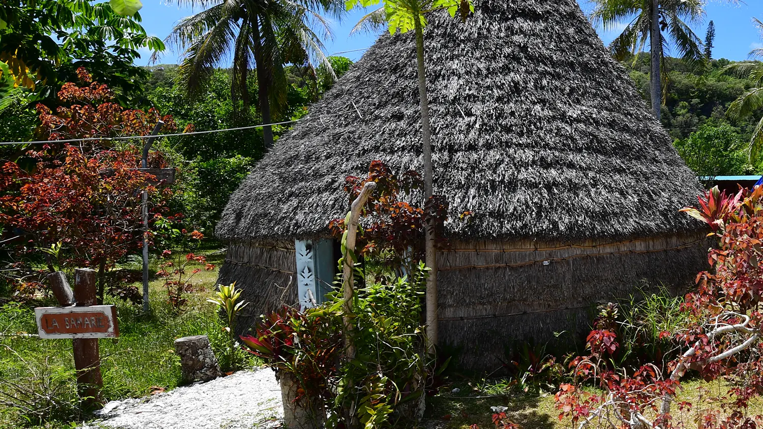 Kanak traditional hut