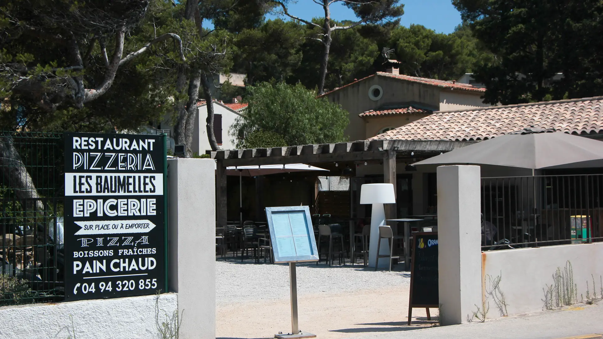 Pizzeria des baumelles