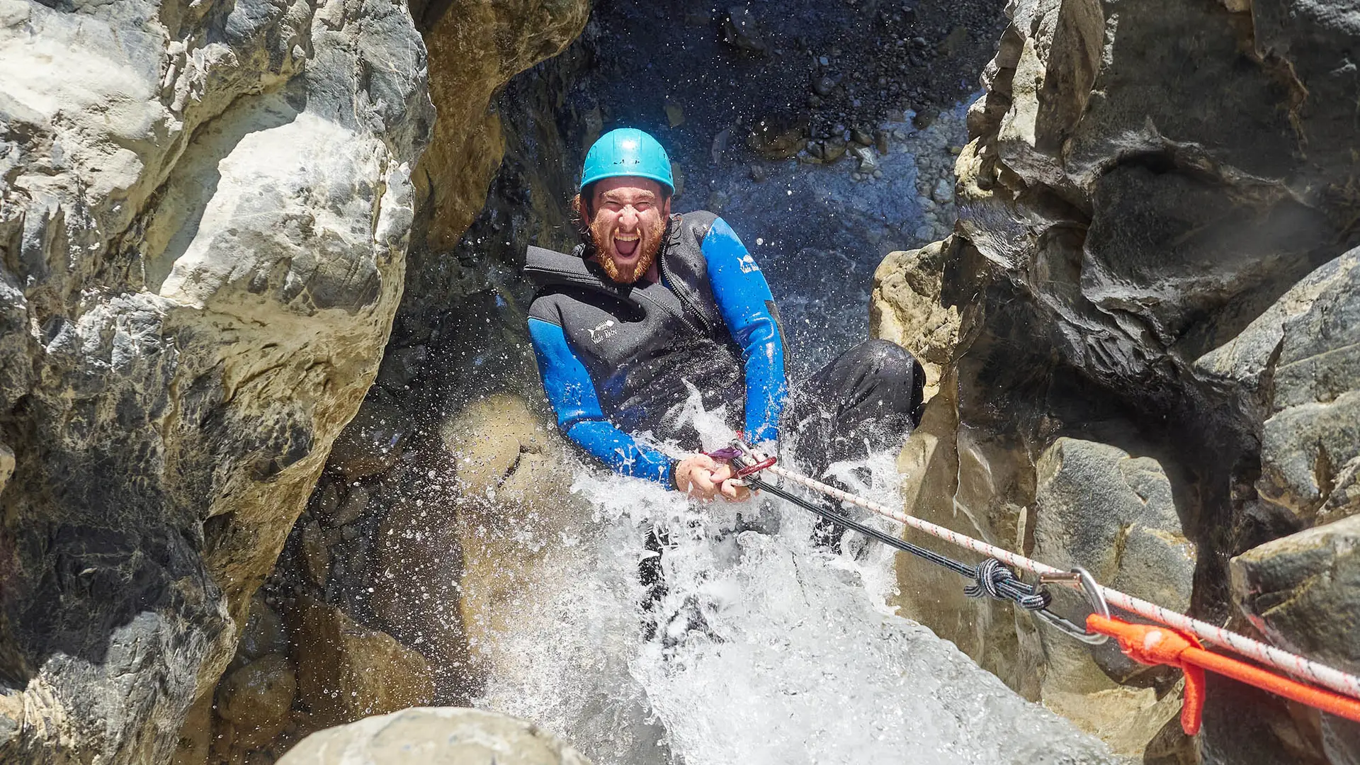 Papick Bracco : canyoning