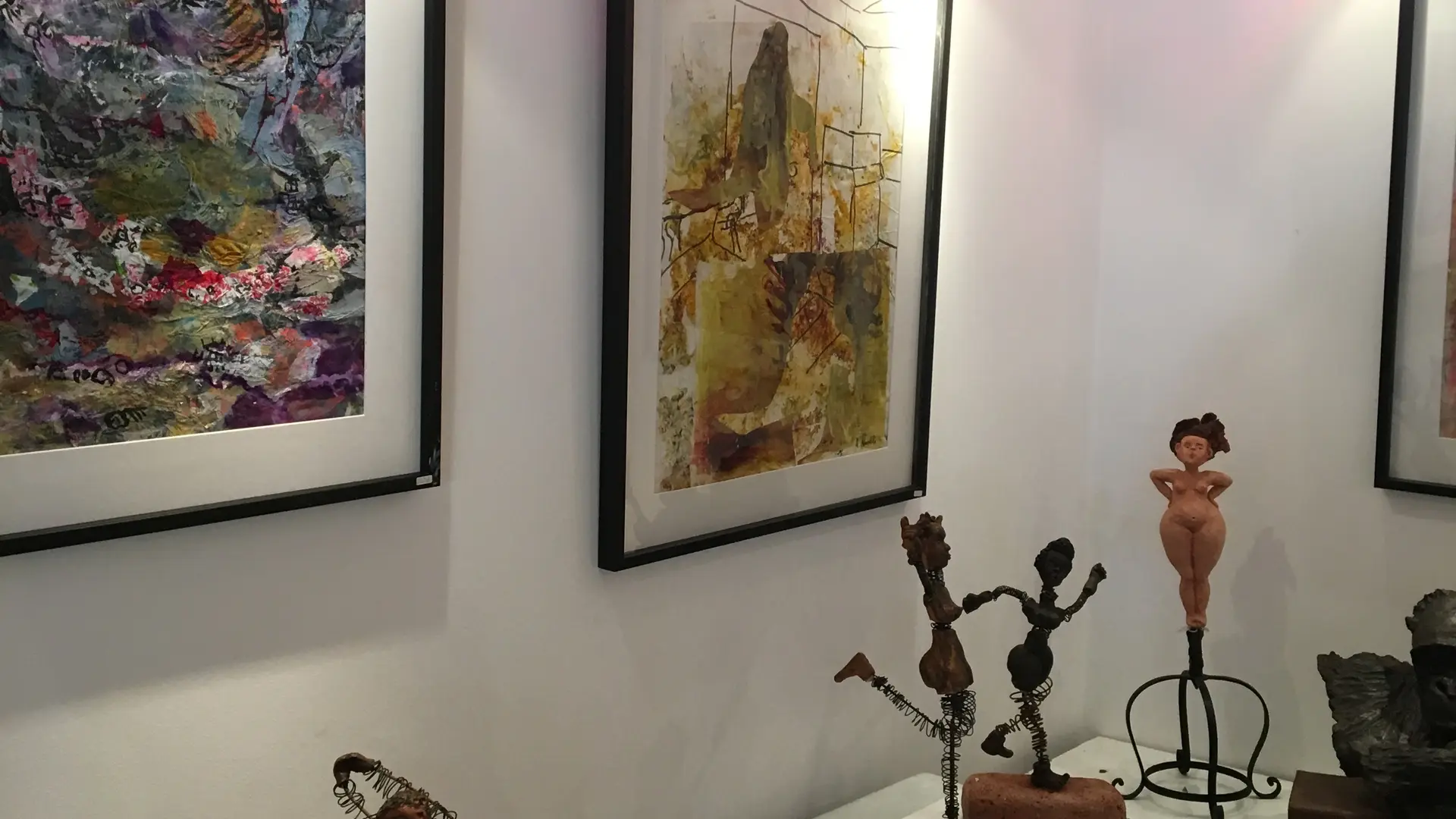 Exposition sculpture à la Galerie municipale de Pierrefeu du Var