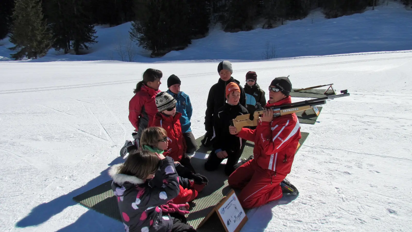 Biathlon pour les enfants
