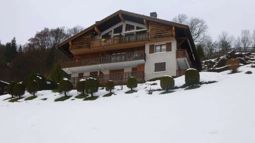 Extérieur chalet hiver/Outside winter chalet-Troikas-Le Grand-Bornand
