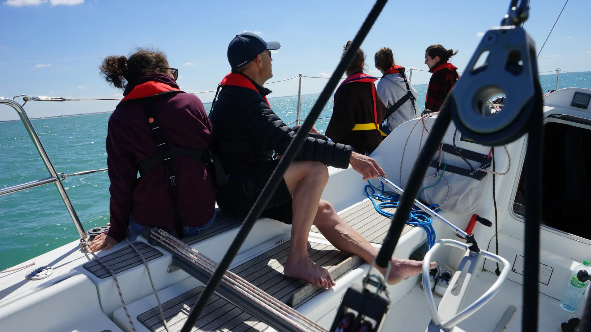 au près au rappel, école de croisière