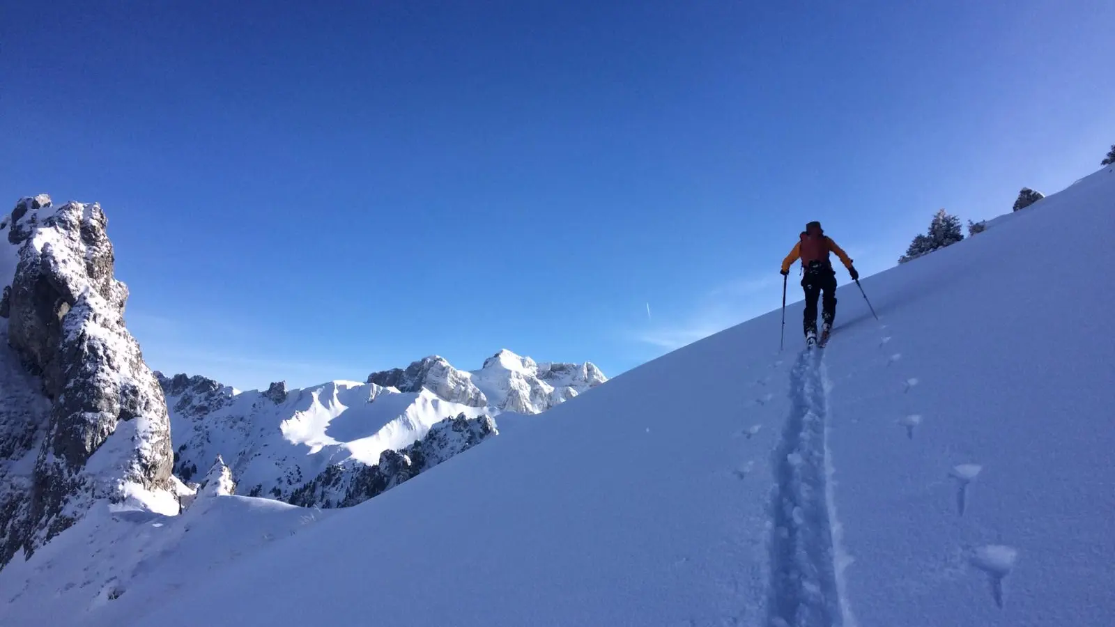 Activité ski de randonnée