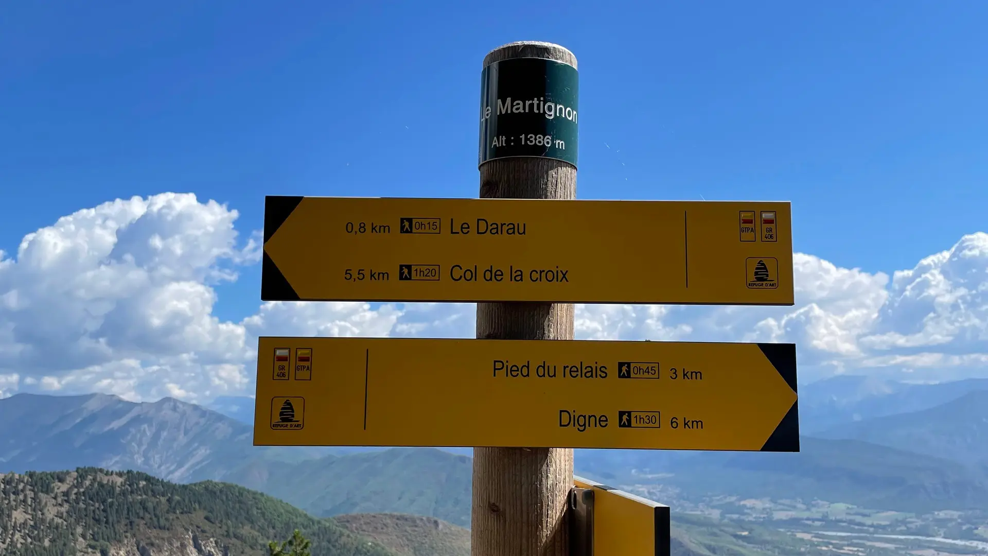 Trail n°5 - Les deux sommets (Trail n°3 Le Cousson + Trail n°4 Le Martignon)