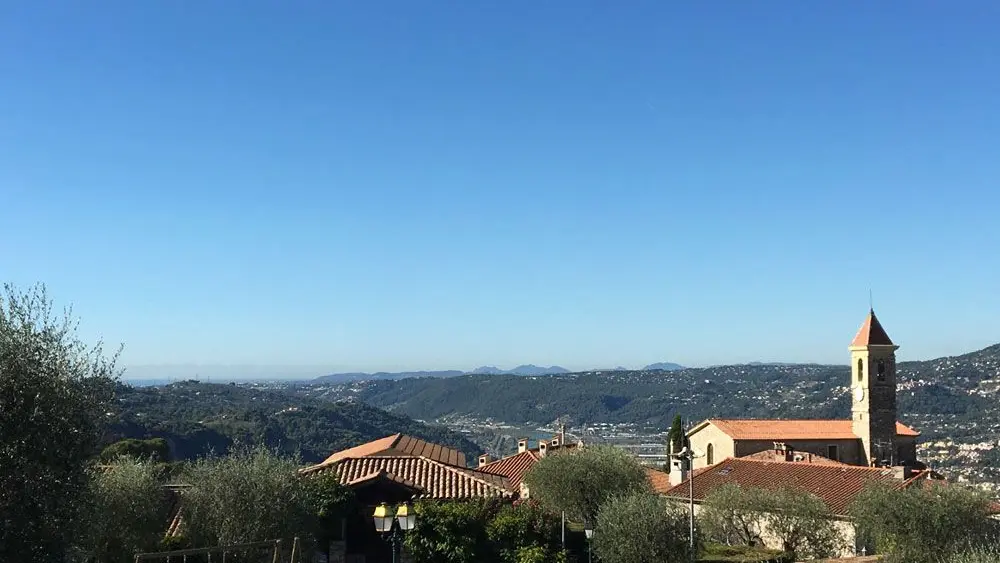 Gîte N°3 Espace des Oliviers-Vue depuis le gîte-Castagniers-Gîtes de France des Alpes-Maritimes