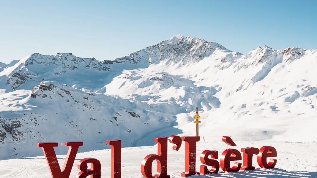 Lettres Val d'Isère au sommet de Grand-Pré