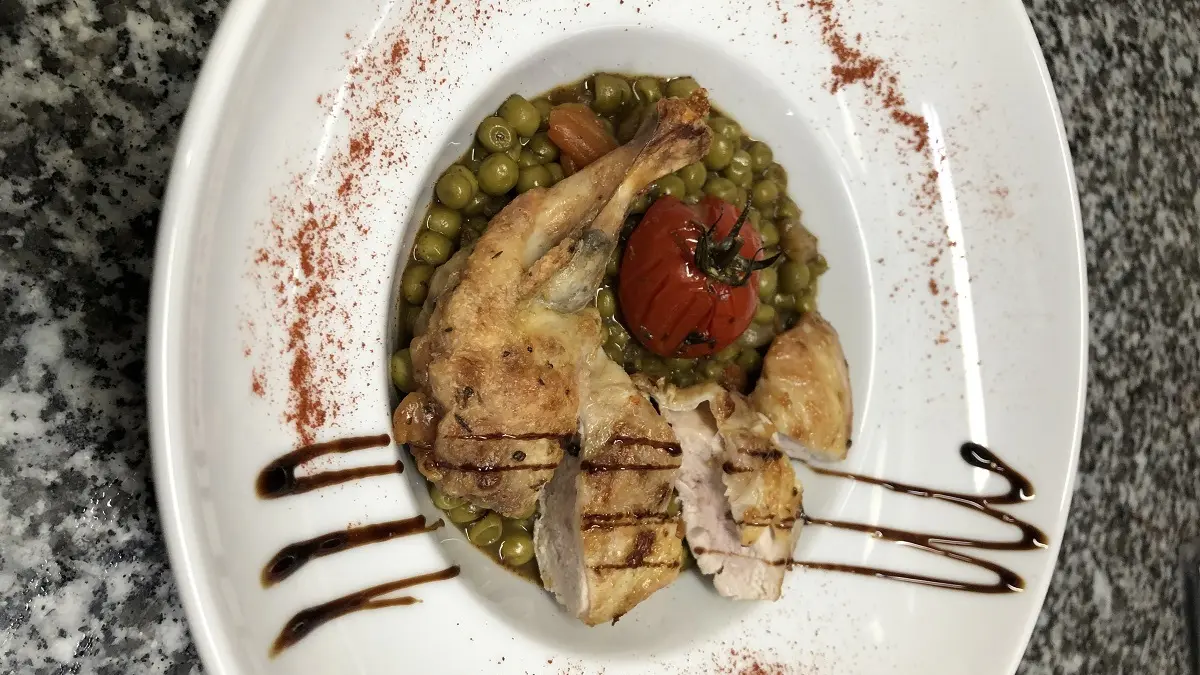 Présentation de plat