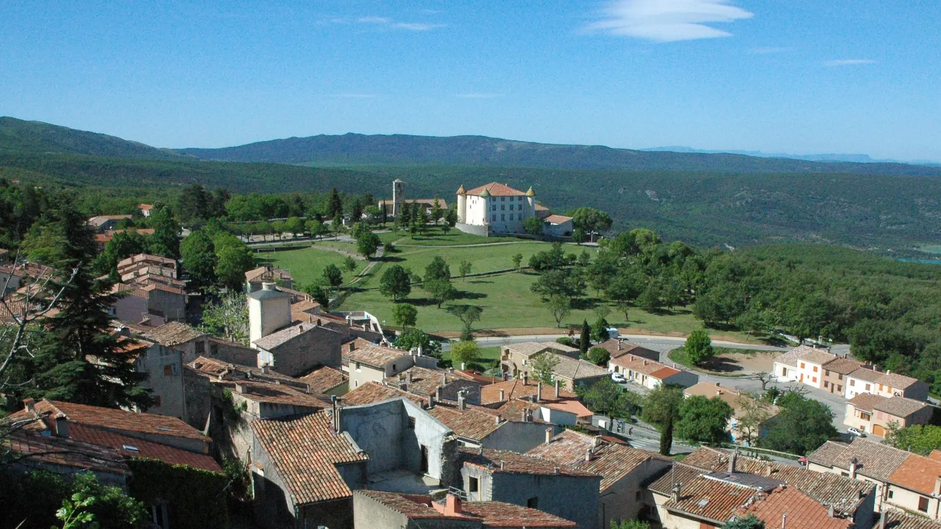 View from the chapel