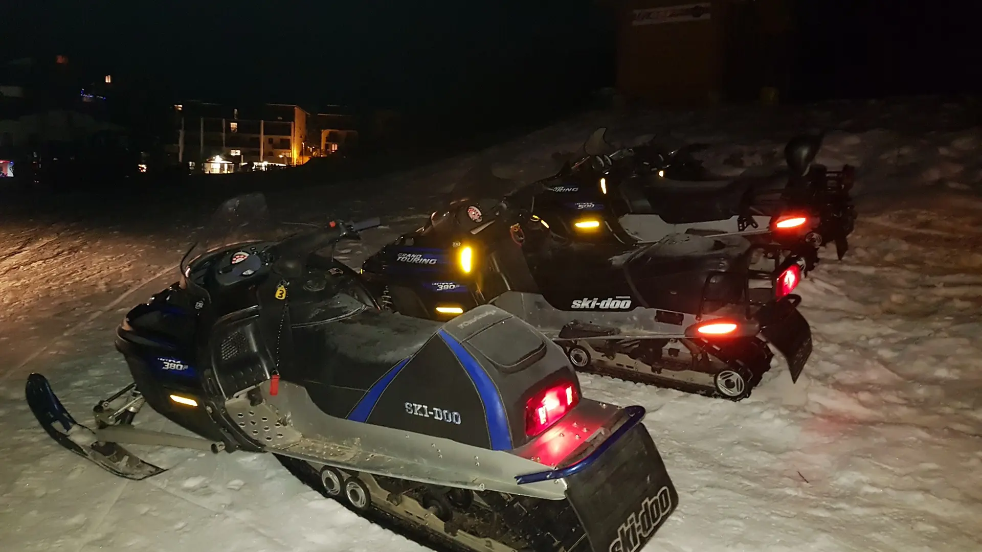 Moto neige à Chabanon