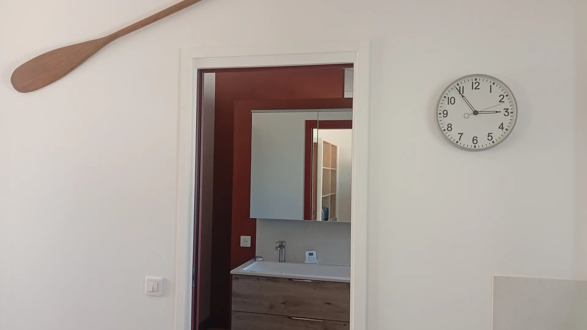 Acceso al cuarto de ducha