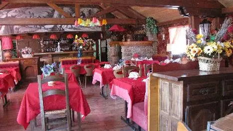 La partie intérieure du restaurant