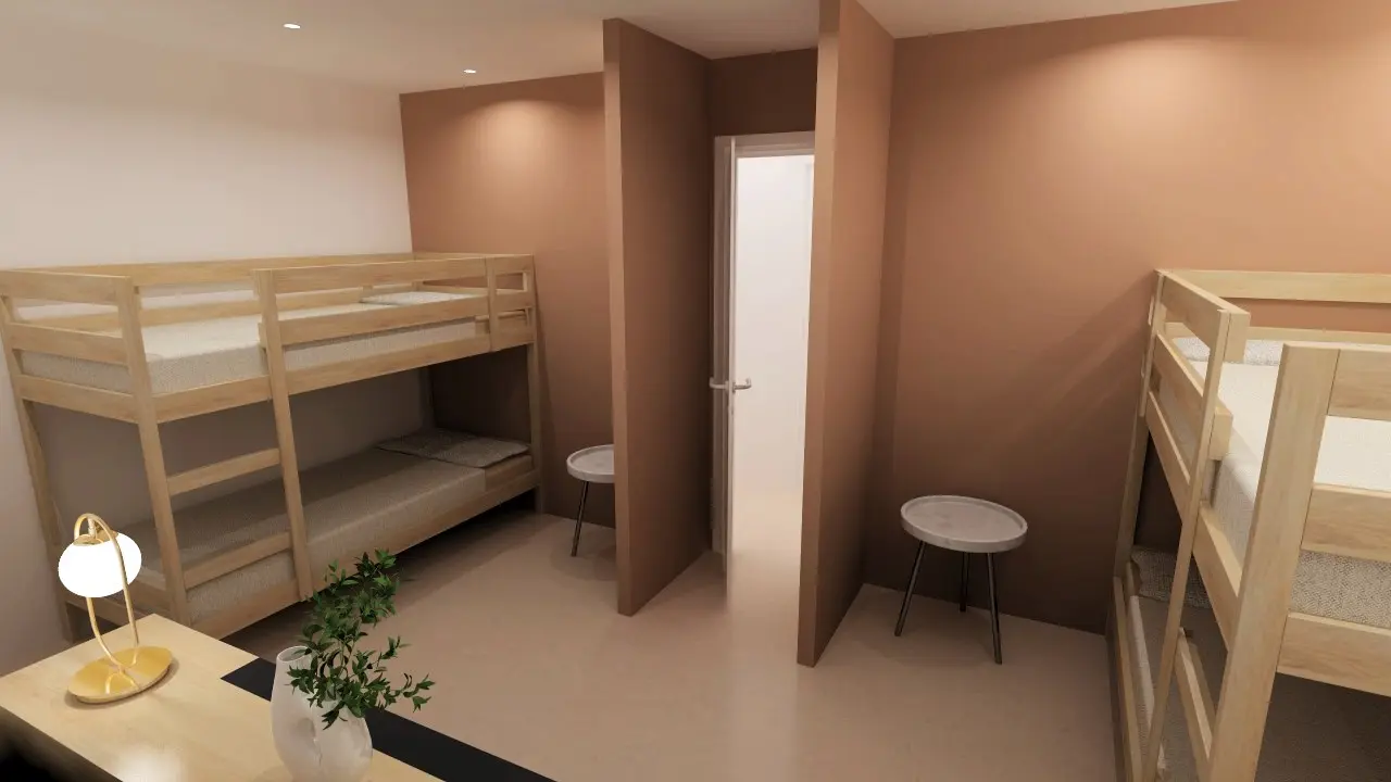 Chambre lits superposés