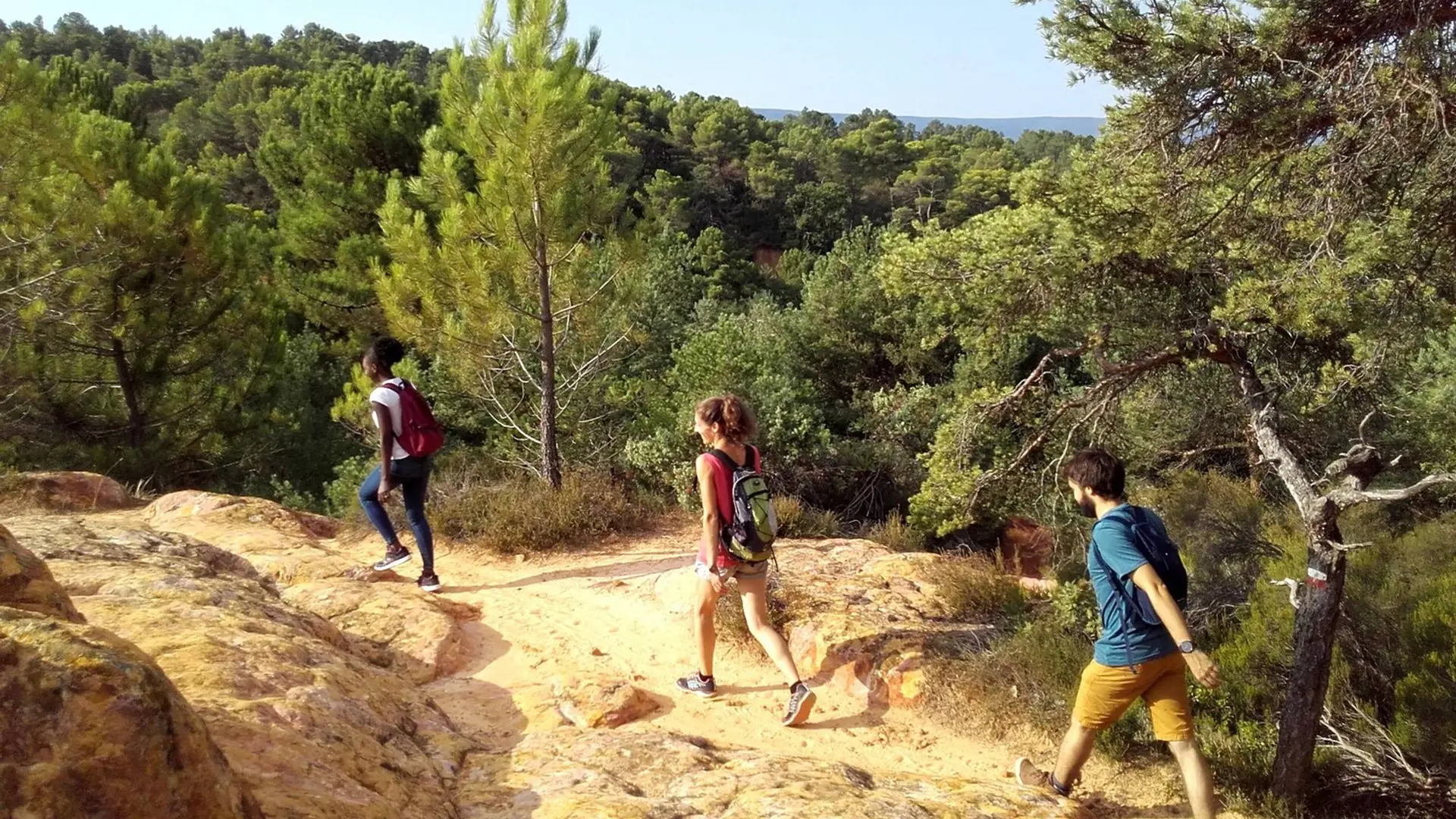 Dalle de Pié-Bousquet à Roussillon