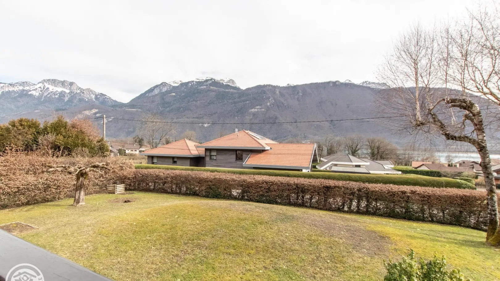 Vue depuis le balcon au 1er étage
