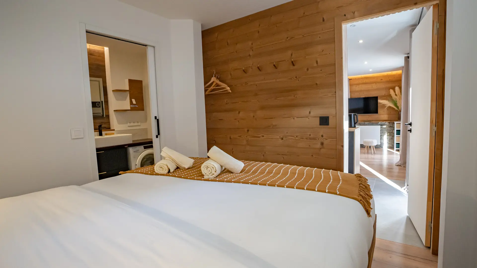 Chambre lit double