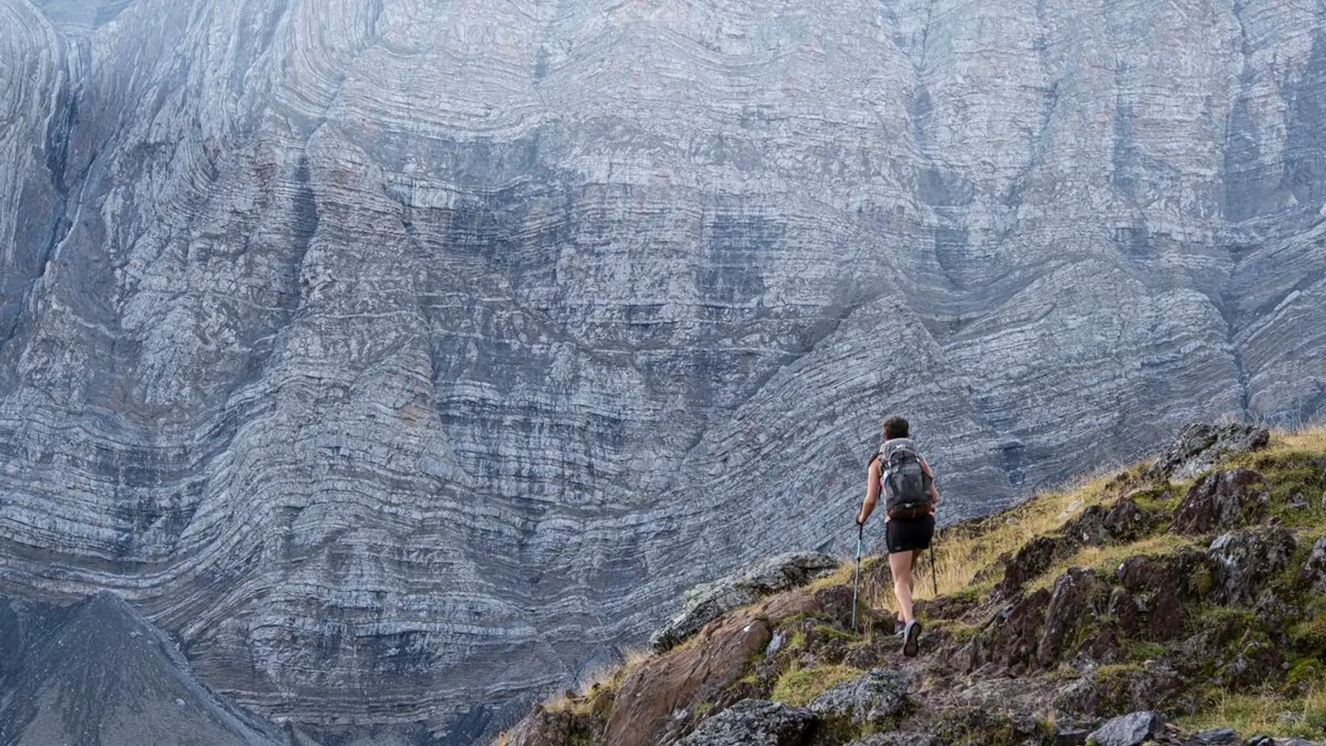 Montée au col du Cheval de bois