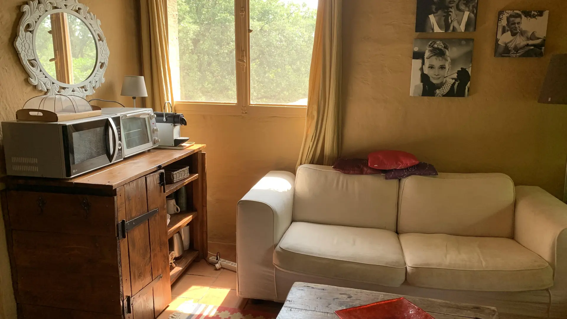 Gîte Aurora - Salon