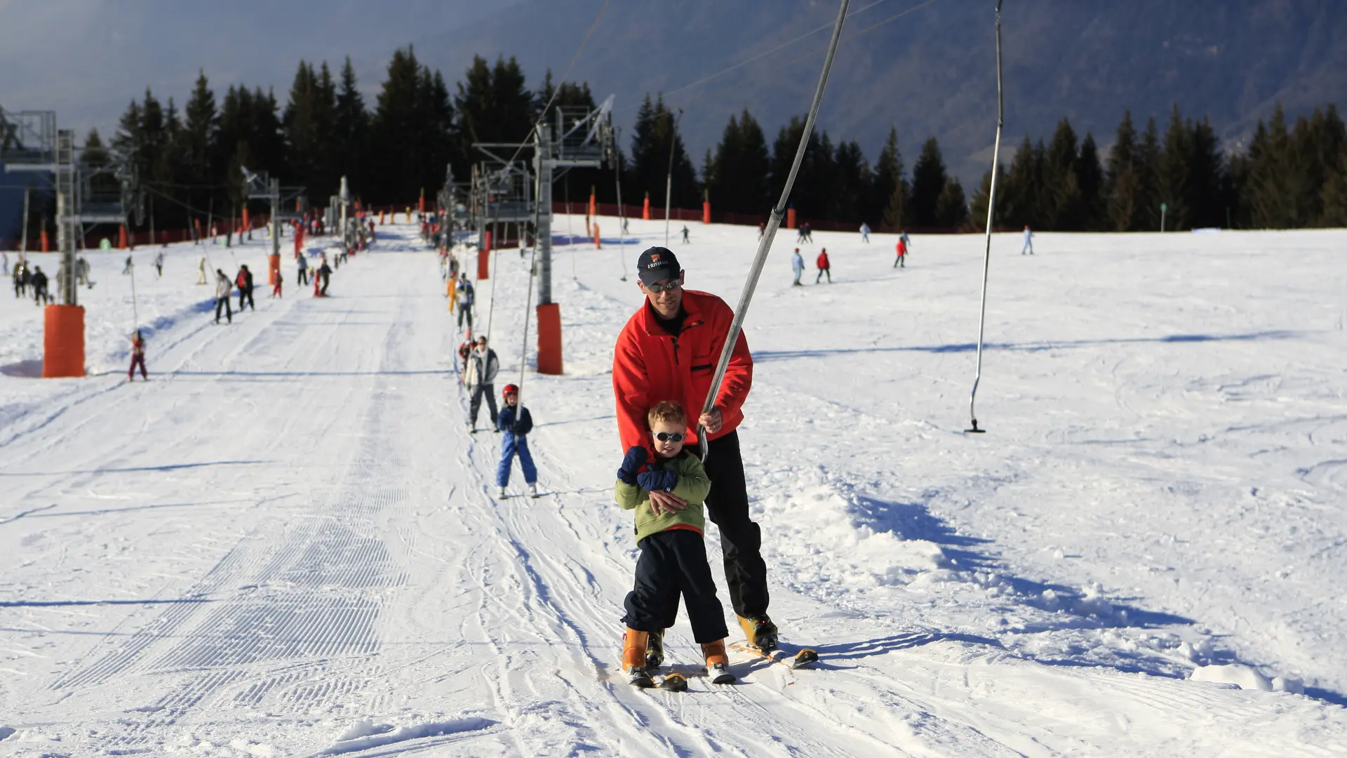 Téléski sur Domaine débutant Samoëns